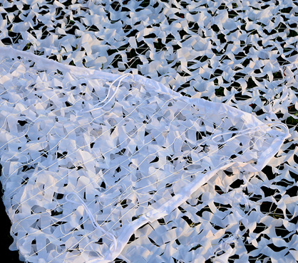 白色純色偽裝網(wǎng)