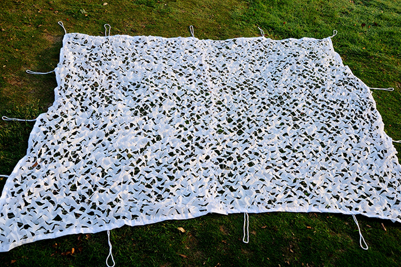 白色純色偽裝網(wǎng)