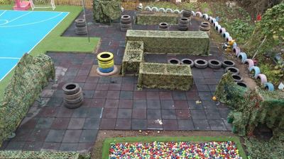 開學進入倒計時，希望新學期寶貝們能喜歡新操場